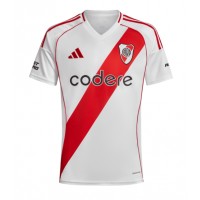 Echipament fotbal River Plate Tricou Acasa 2024-25 maneca scurta